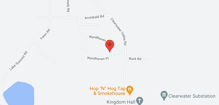 map of 332 WYNDHAVEN DRIVE
